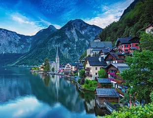 Naklejka premium Hallstatt