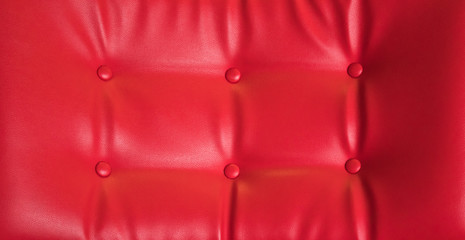 red sofa leather texture background.