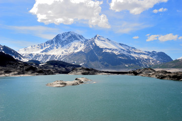 Fototapeta na wymiar Lago Del Moncenisio