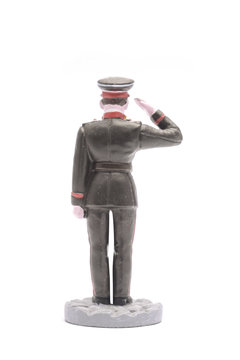 Tin Soldier Vice-sergeant Suvorov Military School 1945 isolated