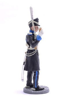 tin soldier officer of the 1st Cavalry Regiment of the St. Peter