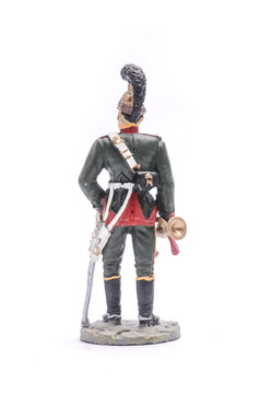 tin soldier Trumpeter Shevolezherskogo Regiment in dress uniform