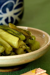 信州名物　野沢菜漬け