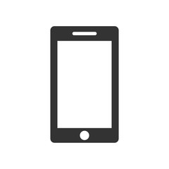 Line icon mobile phone. Vector illustration.