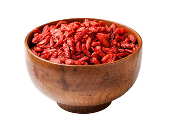 goji berries isolation