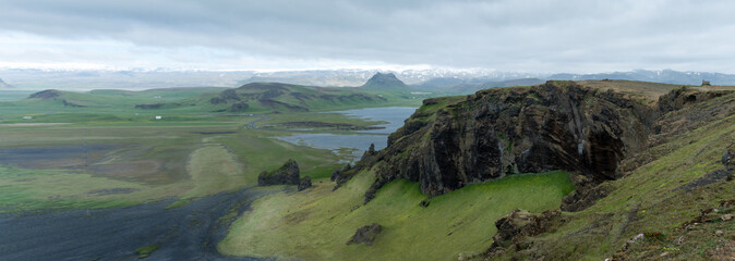 Iceland Dyrholaey panorama - 132513102