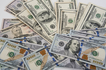 money, different banknote and currency saving and profit concept