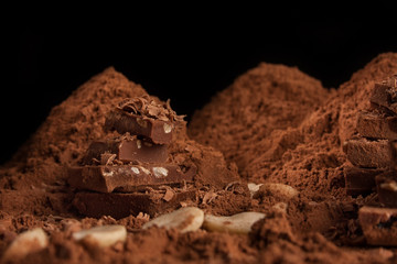 Mountain of chocolate
