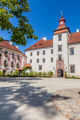 Fototapeta na wymiar Trebon Castle - Trebon, Czech Republic