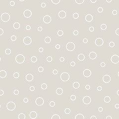 abstract geometric gray deco vector bubbles pattern