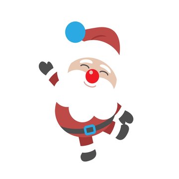 Funny Santa dances