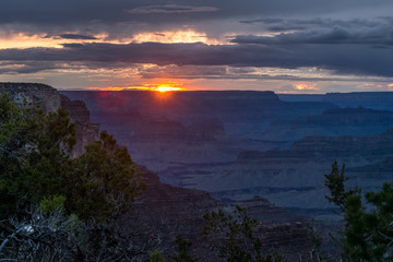 Sunset @ Grand Canyon NP