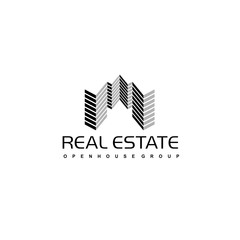 Real Estate Vector Logo Symbol