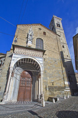 Fototapeta premium chiesa santa maria maggiore a bergamo lombardia italia europa italy europe