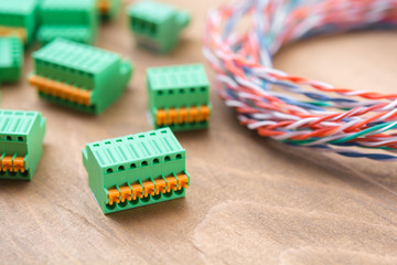 Cable connector for CCTV