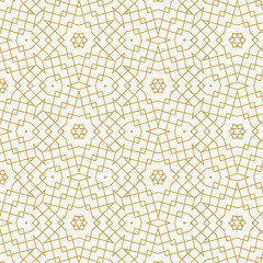 abstract geometric gold pattern made with lines