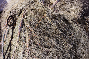 Old fisherman net