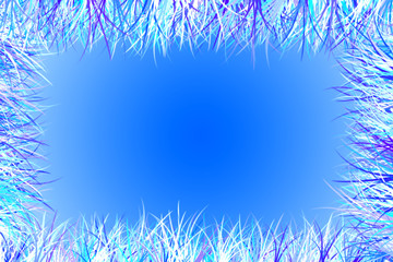 Fototapeta na wymiar Blue background, illustration
