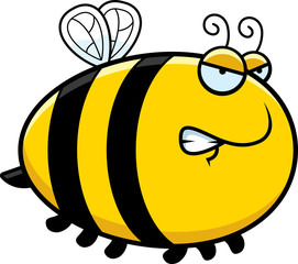 Angry Cartoon Bee