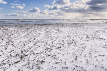 Neve in Spiaggia a San Benedetto del Tronto