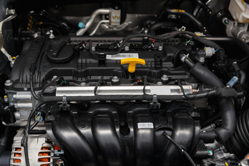 Fototapeta premium Car engine