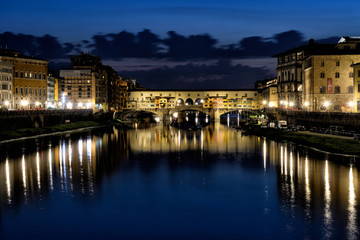 Fototapeta na wymiar Florence Old Bridge XII / Florence My city My love 