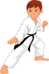 karate boy cartoon