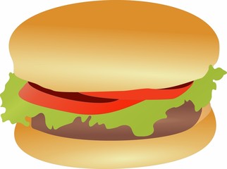 sexy hamburger