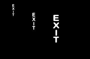 Prohibition sign in white background