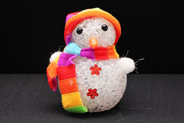 Toy decoration snowman souvenir.