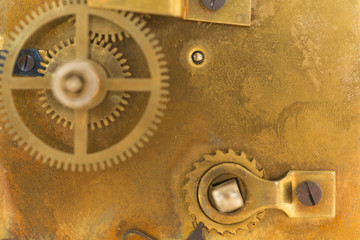 Vintage swiss automatic clockwork