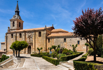 Tourism in Spain, Catholic Collegiate Church of Lerma, Burgos © luisfpizarro