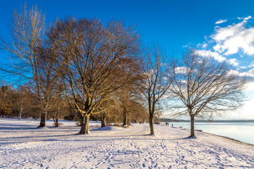 Winteridylle in Ambach am Starnberger See