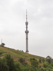 Fototapeta premium TV tower in Almaty, Kazakhstan