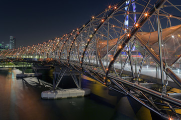Naklejka premium Sparkling Bridge