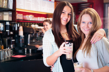 Friends Getting A Cup Of Coffee