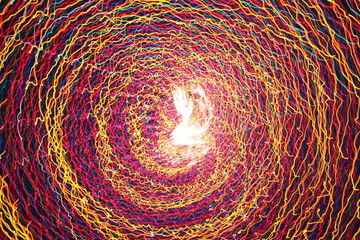 Spinning under the Lights 