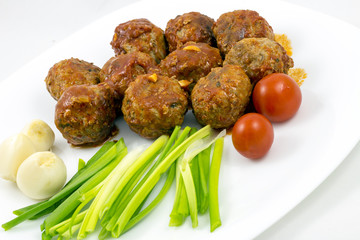 Meatballs with tomato sauce