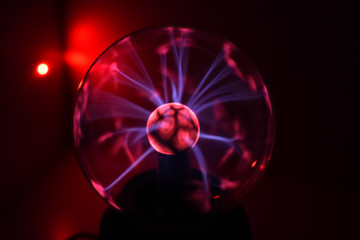 Obraz premium Abstract photo of electric waves.
