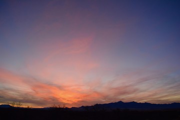 Obraz na płótnie Canvas Cochise Sunset