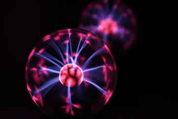 Abstract photo of electric waves.