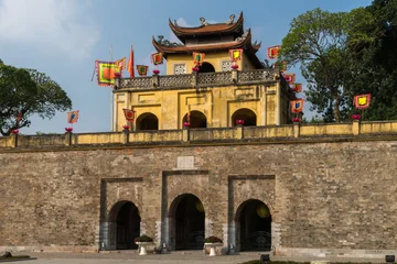 Poster Artistic monument Main Gate of Thang Long Citadel
