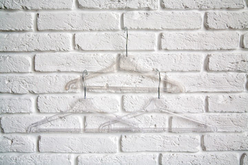 hanger on vintage background