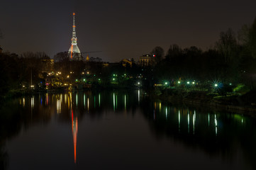 Fototapeta premium mole Antonelliana, historical monument of Turin