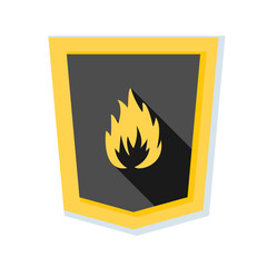 Firewall shield sign