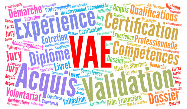 VAE nuage de mots