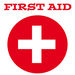 Obraz premium Hospital symbol on white background