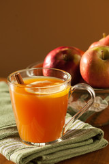 apple cider in mug