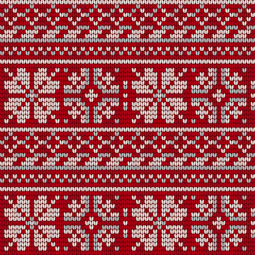 Norwegian star knitting pattern