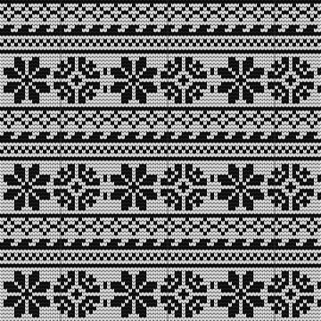 Norwegian star knitting pattern